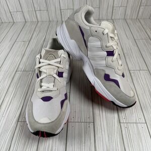 Adidas Yung-96 'White Purple' Casual Sneakers DB2601 MEN'S 11.5